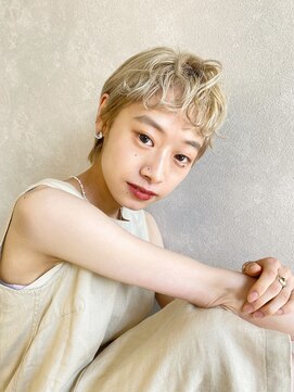 クオン 今泉(quon) 【DAISUKE】クシャッと前髪ショート　-天神 今泉 薬院-