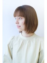 グロウ バイ フェイス(GLOW by face)&nbsp;髪質改善くびれ大人ボブアッシュベージュネオウルフ