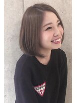 ピエス201(piece201) センター分けワンレンボブ《中目黒1分/piece201》
