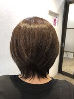 アリアバイエクラート 池袋店(ARiA by ECLART) 白髪染め明るめアッシュ大人ナチュラルレイヤー