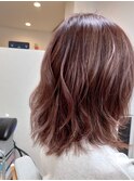 エアリーウルフ風ボブ