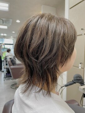 ホワイトストーン WHITE STONE 熊本 ナチュラルミルクティー透明感カラー 20代30代ヘアカラー