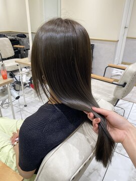 ゼスト フィーノ(ZEST fino) 【橋本姫奈】髪質改善×柔らかオリーブベージュ