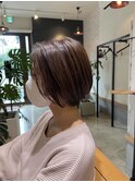 《大人可愛い》20代30代40代ひし形丸みショート [ROUTE 幕張店]