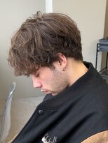 エルマーク 心斎橋(L-MARK)&nbsp;波巻きパーマスパイラルパーマツイストスパイラルパーマメンズ