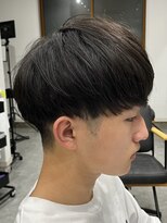 フゥ 宇都宮(FeU)&nbsp;波巻きパーマメンズパーマメンズヘアツーブロックツイストパーマ