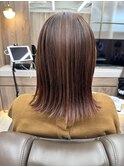 ダメージレスハイライト*暖色系カラー/春ヘア