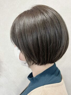 ハイバレーヘアーメゾン(HIGH VALLEY HAIRMAISON) ショートボブぱっつんボブ顔周りカットミニボブ岡山南中央町
