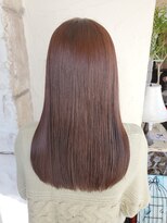 オートゥール(hair room Auteur)&nbsp;20代30代40代ピンクブラウン艶感、透明感ナチュラル