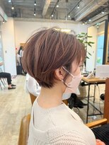 ノットバイベル 大宮(knot by belle)&nbsp;【お客様ヘア】フォルムが綺麗◎スッキリショート