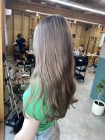 アフターニュース 新潟(afternews)&nbsp;グレーベージュ/ダブルカラー/ケアブリーチ/髪質改善/駅南