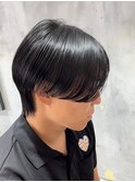 曲がる縮毛矯正ストレート縮毛矯正センターパート