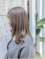 アン(Hair make un)&nbsp;秋色カラー髪質改善トリートメント