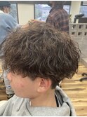 波巻きスパイラルパーマ[津田沼駅/Men's/メンズカット/パーマ]