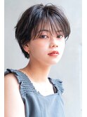 Aimee 町田　ハンサムショート×ブルーブラック