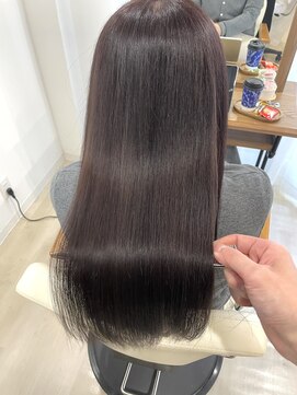 美髪専門サロン バイ マイル(美髪専門サロン by mile) 【美髪ケアカラー】カラーのダメージを最小限に