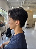 20代30代40代◎似合わせカットニュアンスパーマ韓国マッシュ黒髪