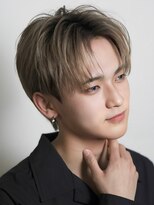 オーシャントーキョー 渋谷神南(OCEAN TOKYO) 韓国ニュアンスセンターパートブリーチカラーミルクティーベージ