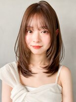 ★ワンカール20代30代40代◎艶感愛されサイドバング小顔カット