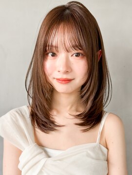 キリ 表参道(kyli) ★暗めカラーグランマッシュデザインカラーフェイスフレーミング