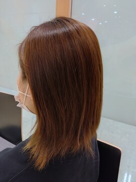 ビーズカラー イオンタウン米沢駅前店 明るめ　つや感アップ☆オリーブブラウン10トーン/3