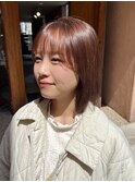 春の透明感カラー