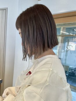 ミーゴ(m i g o)の写真/【筑紫野】その人の素材、個性を活かしたヘアスタイルへ＊〈ショートヘア/ボブ〉