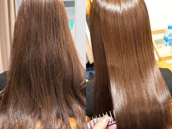 ピークスヘア(peaks hair)の写真/毎日嬉しくなる艶髪♪『あなた史上1番の髪質』になれる髪質改善トリートメントが人気◎