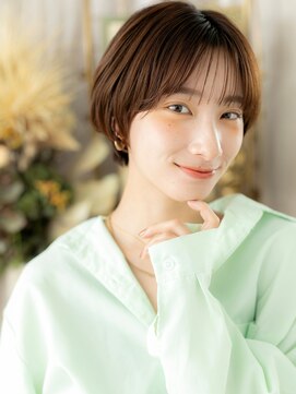 カバーヘア ブリス 大宮西口(COVER HAIR bliss) 小顔ショートカットレイヤーヘルシースタイルh4大宮20代30代40代