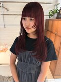 顔周りレイヤー×姫カット