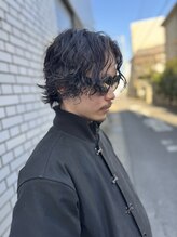 ドッグス 柏(Dawgs)&nbsp;ルーズパーマ/ナチュラルセンターパート/サーフパーマ