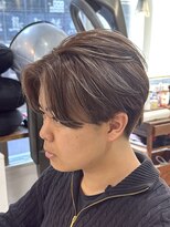スタジオフォーエイチ(STUDIO 4H)&nbsp;センターパート/ハイライト/メッシュ/ニュアンスパーマ/ブリーチ