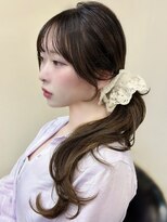 アリスバイアフロート 自由が丘(ALICe by AFLOAT)&nbsp;>>お顔をカバーする似合わせカット◎オリーブベージュで透明感♪