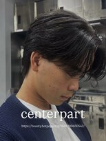 メンズサロン ガウディ 三宮店(men's salon Gaudi)&nbsp;ナチュラルな毛流れニュアンスセンターパート