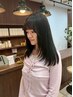 [OPEN記念]カット＋透明感カラー＋浸透性◎ウォータートリートメント7,700