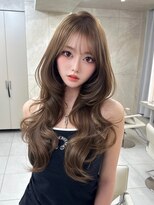 マウル トーキョー 銀座(MAEUL TOKYO)&nbsp;卵型似合わせ韓国前髪カット　ワンホンレイヤー　【銀座】