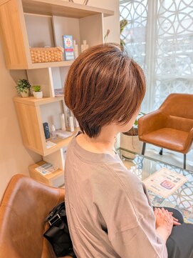 ヘアーズ 住吉店(HAIRZ) 大人女子ショートボブ