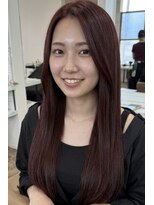 ヘアーディア みどり店(Hair...DiA) ブリーチ無しのボルドーカラー