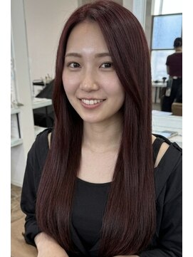 ヘアーディア みどり店(Hair...DiA) ブリーチ無しのボルドーカラー