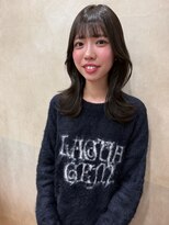 びゃんびゃん 江端店&nbsp;レイヤースタイル/透明感カラー/グージュ/ブリーチなし