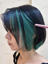 シアン 栄店(CYAN.)&nbsp;推し活にもオススメ！インナーエメラルドカラー