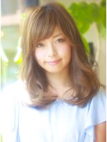 ディスタカマツ(This TAKAMATSU) This collection SEMILONG☆リバースの毛流れでちょっと大人め☆