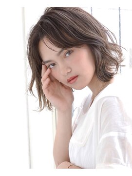 ヘア アンド スパ エジェリ プリム(hair&spa egerie prime) こなれ大人ミディアムボブ☆/ニュアンスカラー/30代40代50代