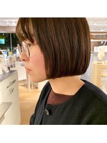 ヘアーエスクールシーユー 枚方T-SITE店(hair S.COEUR×Cu) 【ゲストスナップ】ミヤボブ