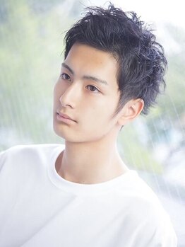 【Men'sCut\3240】ポイントパーマに定評あり！今っぽいニュアンスを引き出してくれる★[森町]