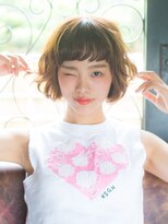 モンプ(momp) 【momp 宝塚 小林】大人かわいい 無造作 丸みショート ボブ ♪