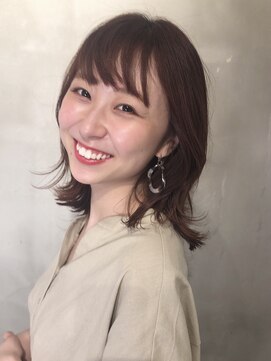 アナザーワールド(ANOTHER WORLD) ボブ/ウルフ/ピンクベージュ【渡辺まみ】