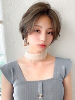 ラルユー 金山(LallYou)&nbsp;大人かわいいマッシュショート/カーキグレージュ/ミニウルフ