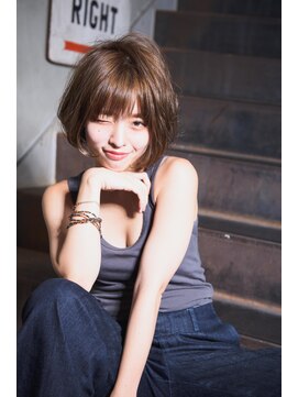 ミエル ヘア 新宿(miel hair) 〈mielhair新宿〉大人かわいい小顔ボブ