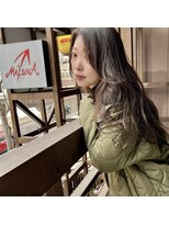 ヘアメイク マルナ 本店(HAIR MAKE MALUNA) 【MALUNA ヒマワリ】イルミナカラーで透明感と艶で女子力UP